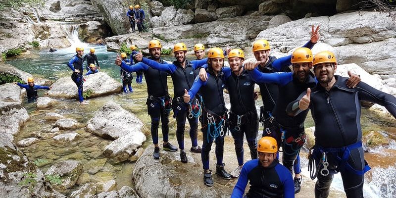 Canyoning sur les Rives du Loup