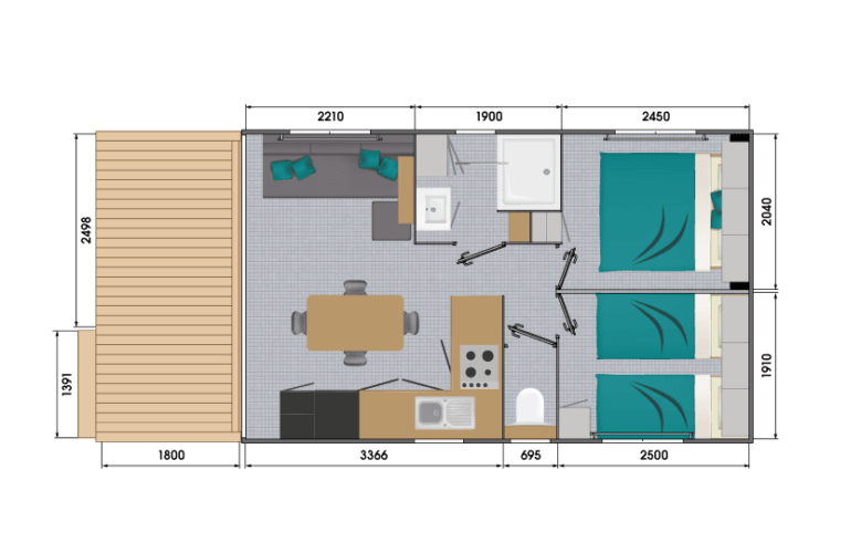 Mobil Home 06 Mediterranee Grand Air 4