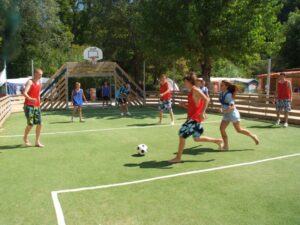 Camping Familial Terrain Foot