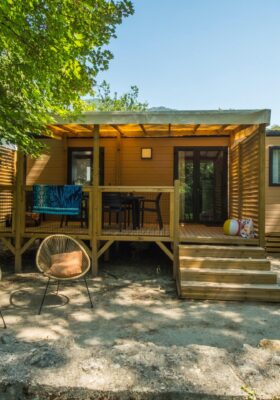 Mobile home camping